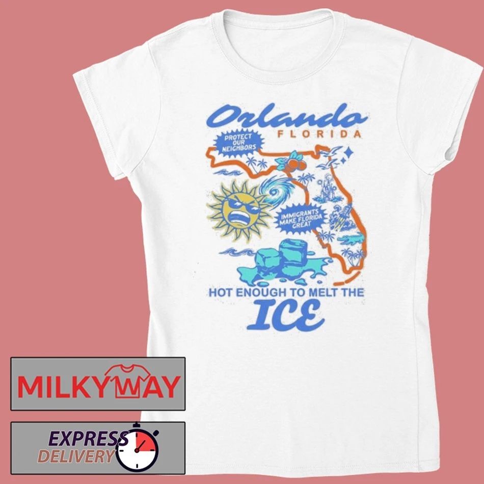 Orlando, FL Hot Enough To Melt The ICE Shirt