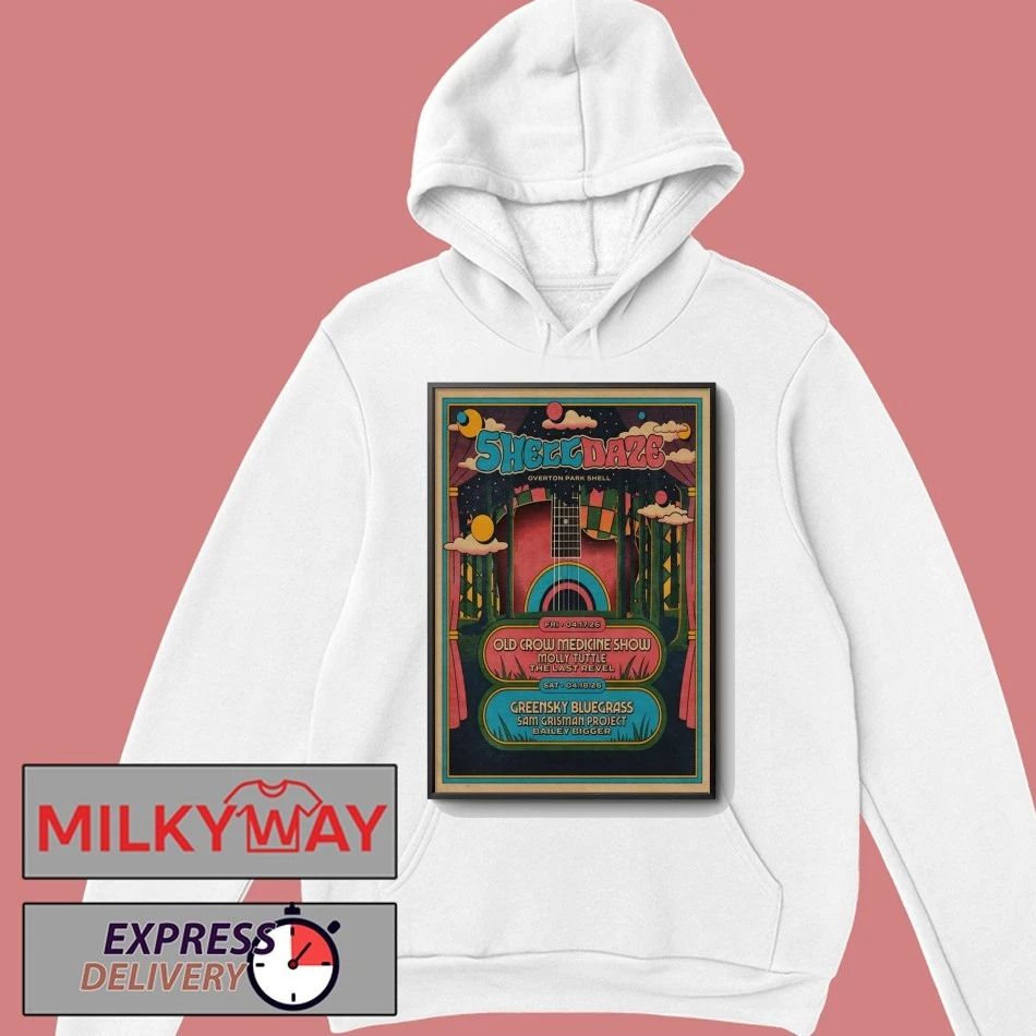 Shell Daze Music Festival 4 17-4 18 2026 Memphis TN Poster shirt