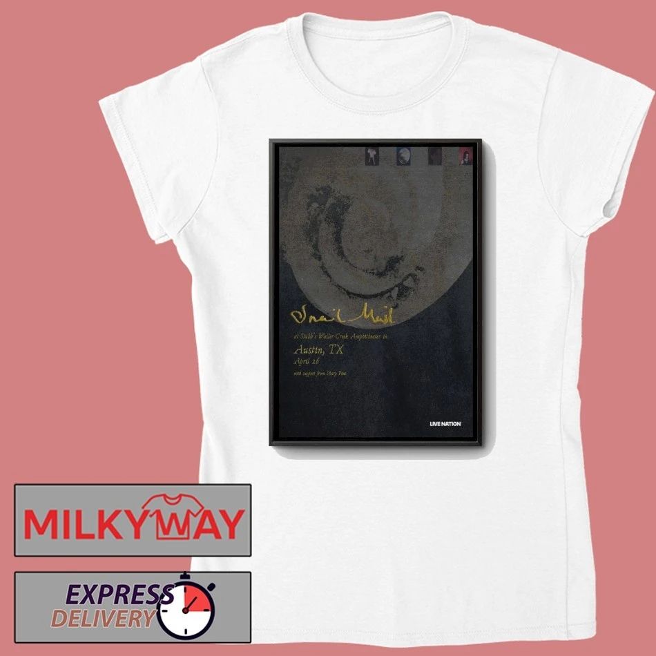 Poster Snail Mail Austin Apr 26 2026 shirt
