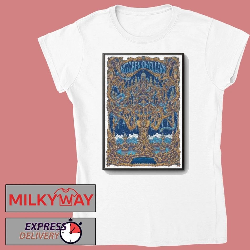 Kitchen Dweller Jan 24 2026 The Mission Ballroom Denver CO Poster shirt