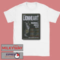 Lionheart Europe 2026 Shows Poster shirt