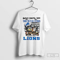 Classic Detroit Lions Bluey Salute You Thank You To All Veterans T Shirts