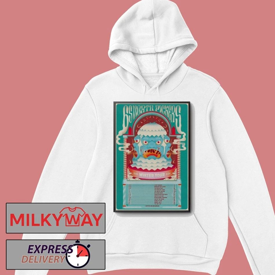 65 North Pickers Winter 2025-2026 Shows Poster shirt
