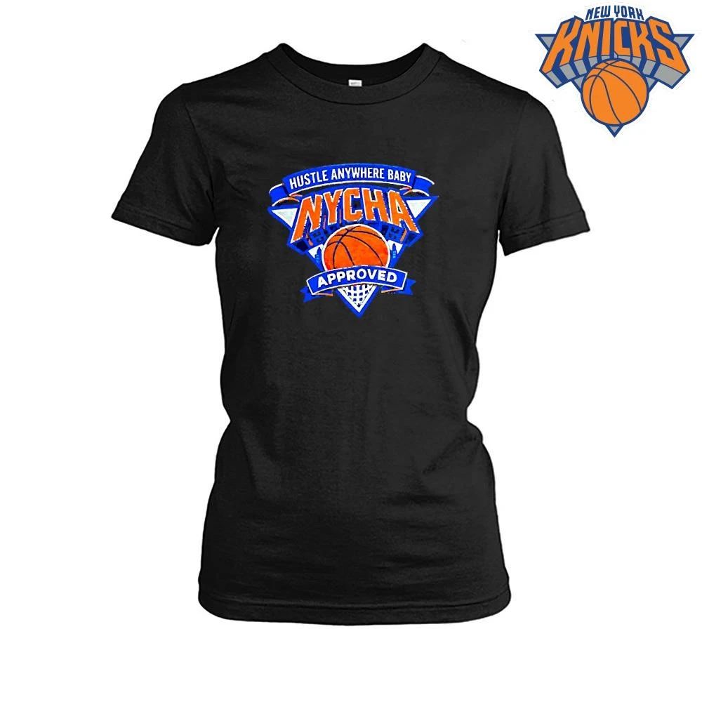 New York Knicks Champions NBA 2026 NYCHA Approved Basketball Graphic Shirt