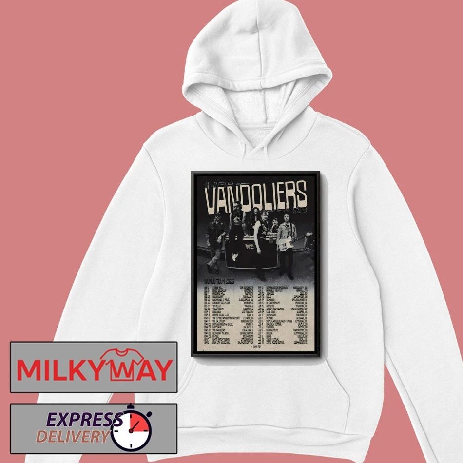 Vandoliers World Tour 2026 Poster shirt
