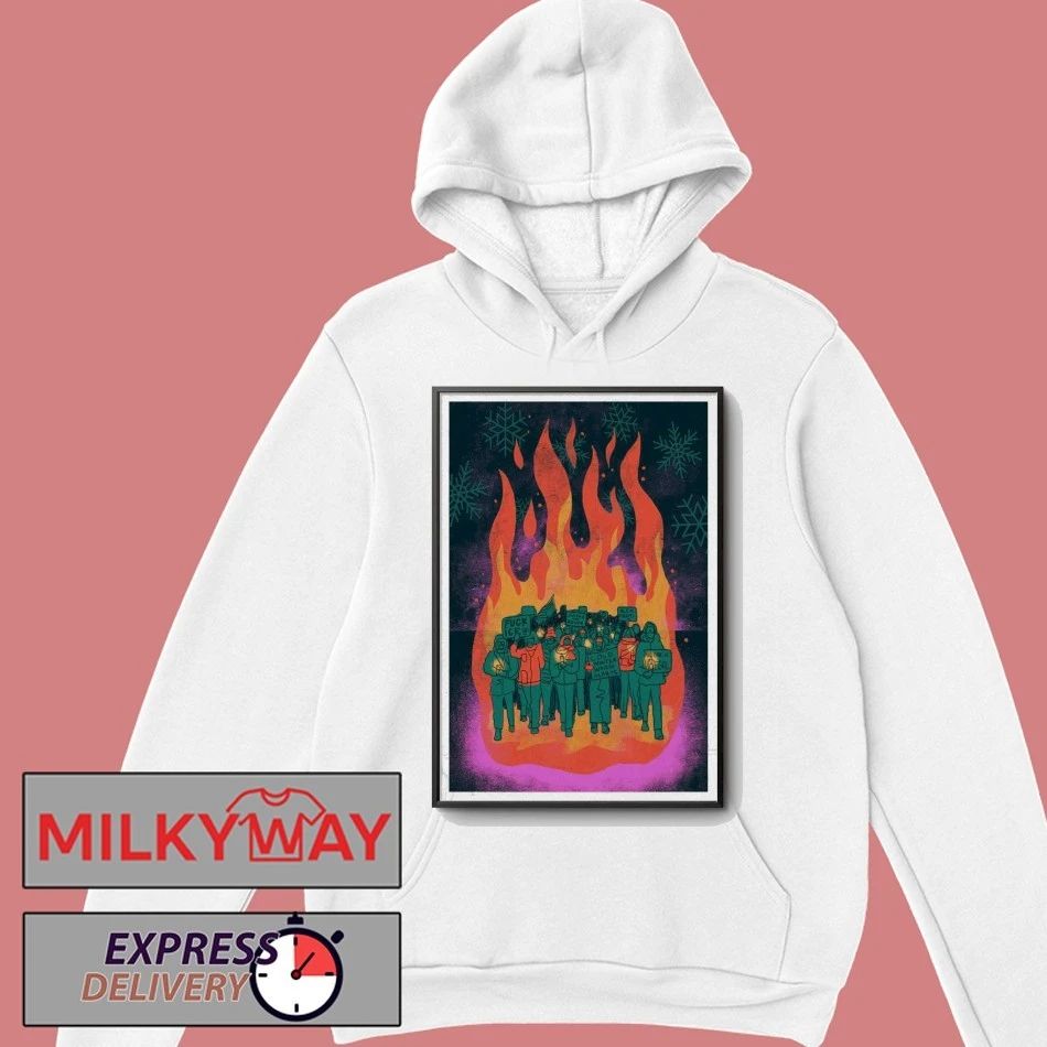 We Are A Flame In The Cold Poster shirt