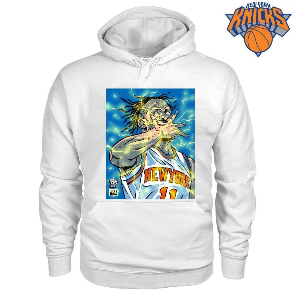 New York Knicks Jalen Brunson Lightning Anime NBA Finals 2026 Shirt