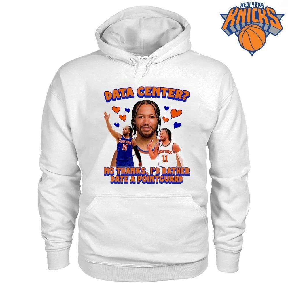 Jalen Brunson New York Knicks Data Center No thanks, I’d Rather Date A Pointguard NBA Finals 2026 Shirt
