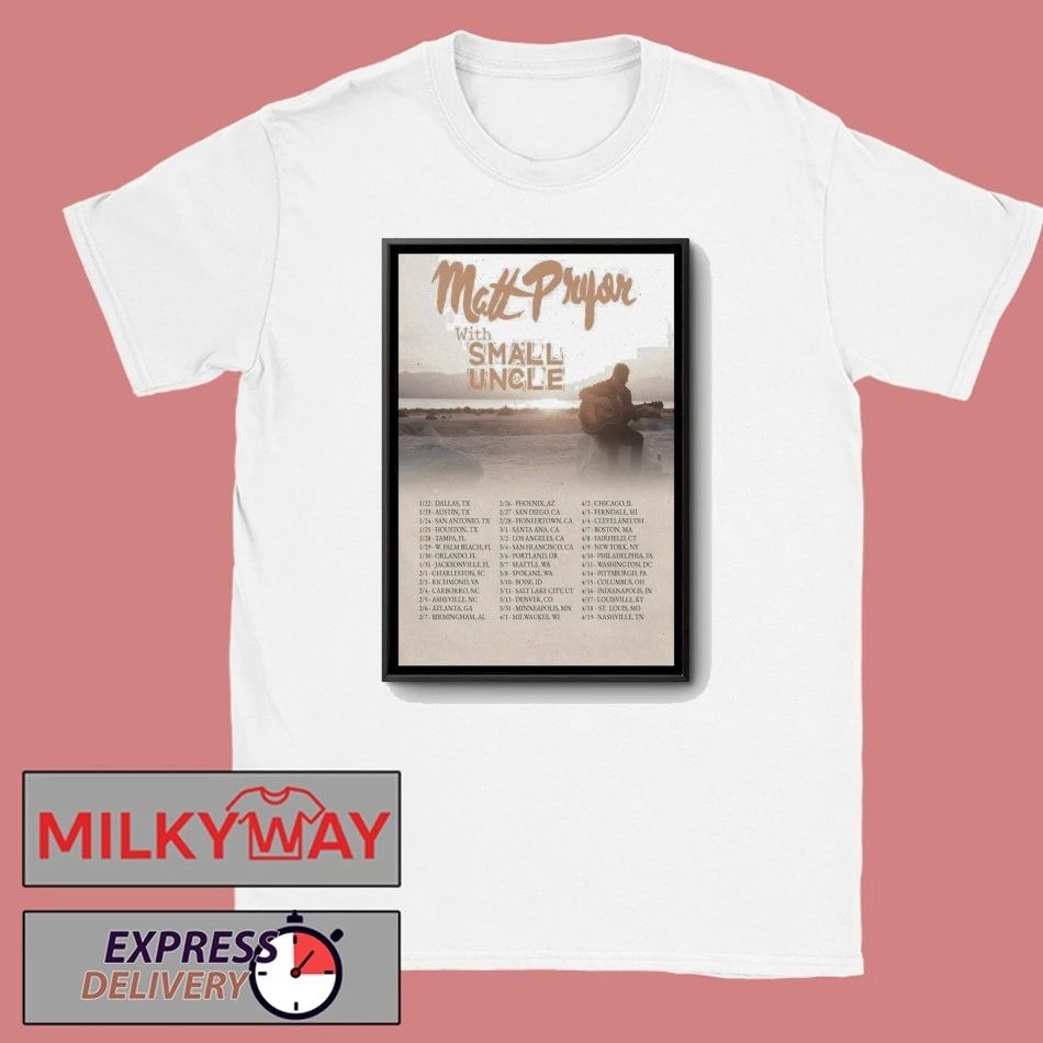 Matt Pryor 2026 The Salton Sea Tour Poster shirt