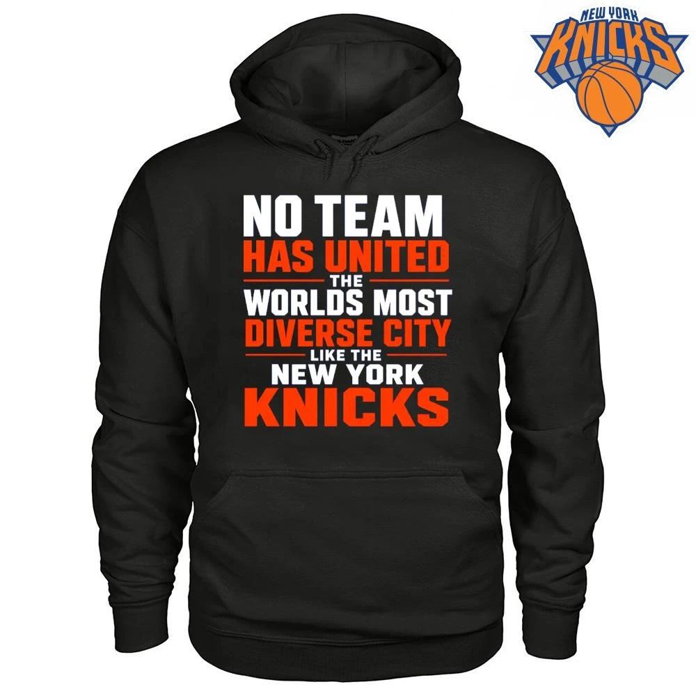 No Team Has United The Worlds Most Diverse City Like The New York Knicks NBA Finals 2026 Shirt