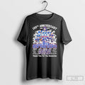 Premium 100th Anniversary 1925 2025 New York Giants Teams Signatures T Shirts