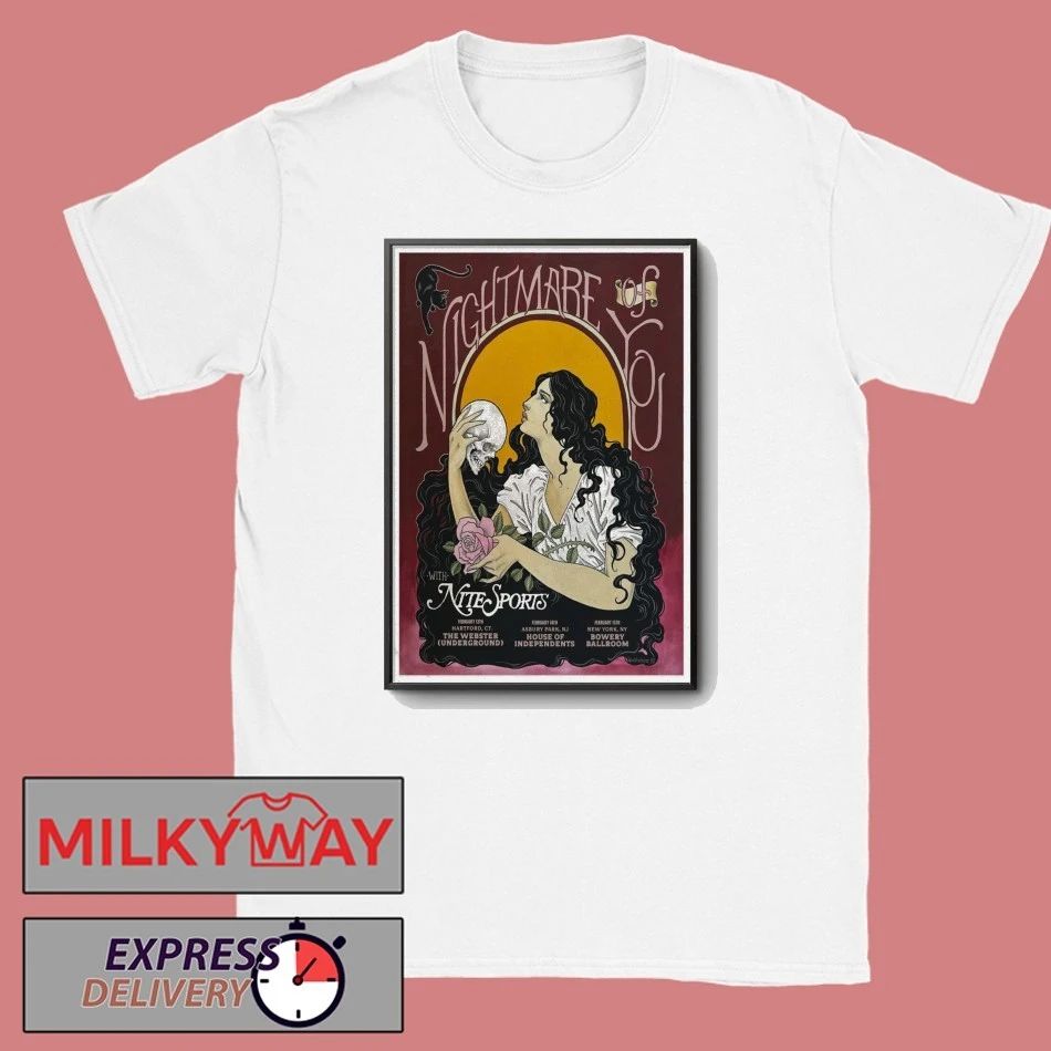Nightmare Of You Asbury Park Feb 14 2026 Poster shirt