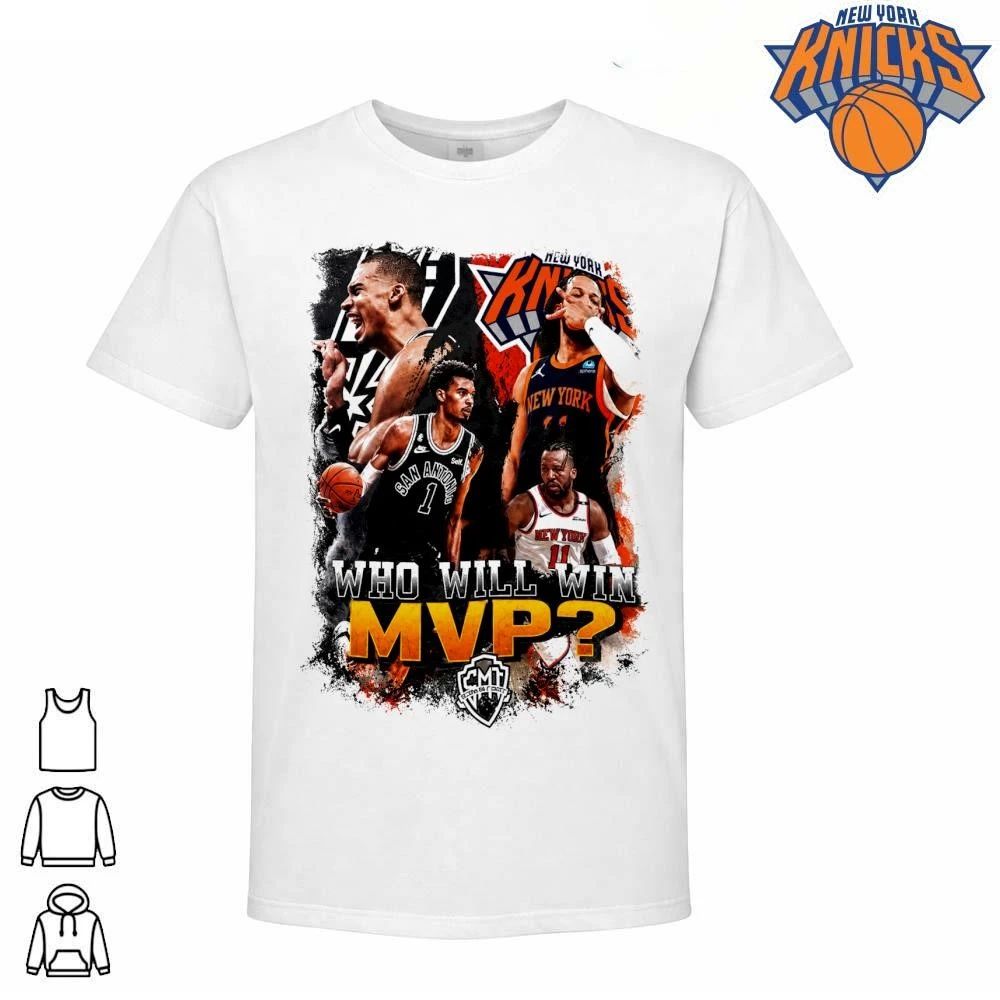 Victor Wembanyama Jalen Brunson Who Will Win MVP San Antonio Spurs New York Knicks NBA Finals 2026 Shirt