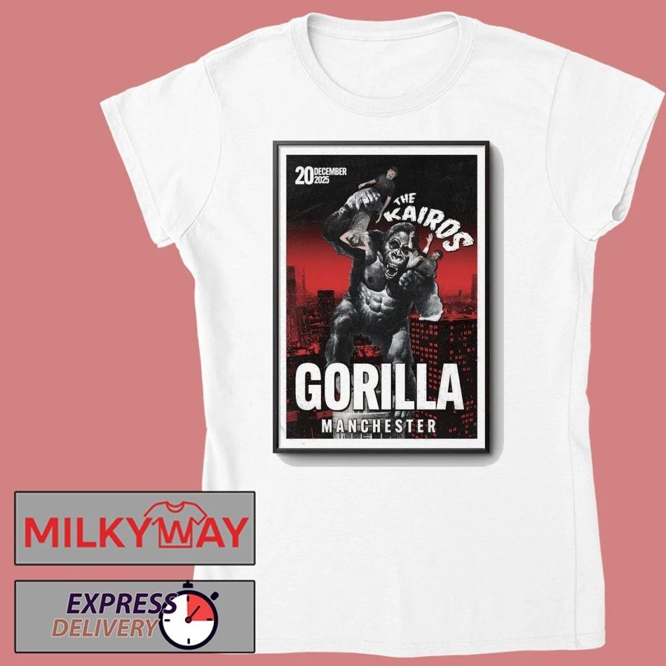 The Kairos Dec 20 2025 Poster Gorilla Manchester shirt