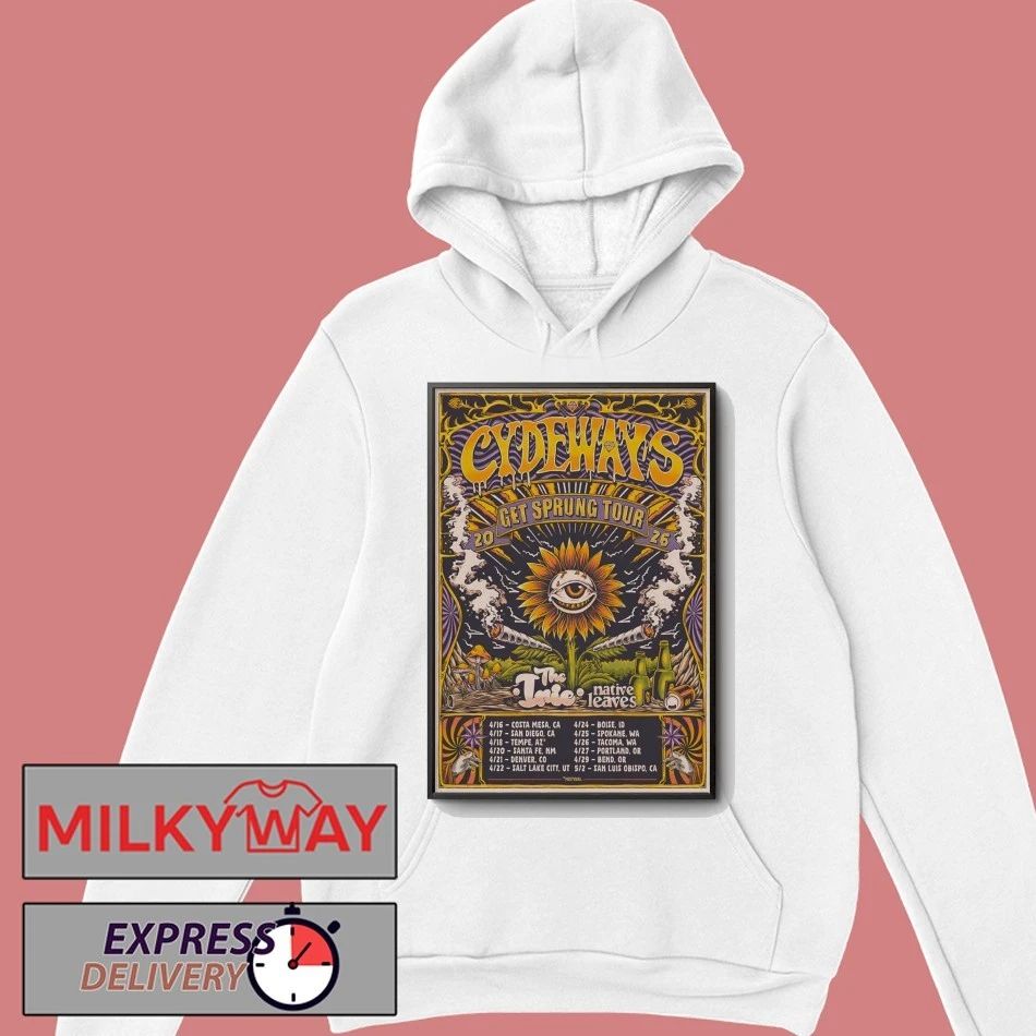 Cydeways Tour Get Spring 2026 Poster shirt