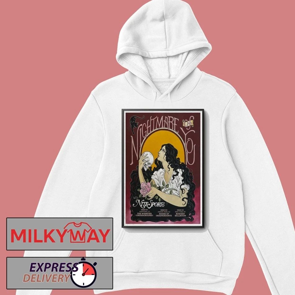 Nightmare Of You Asbury Park Feb 14 2026 Poster shirt