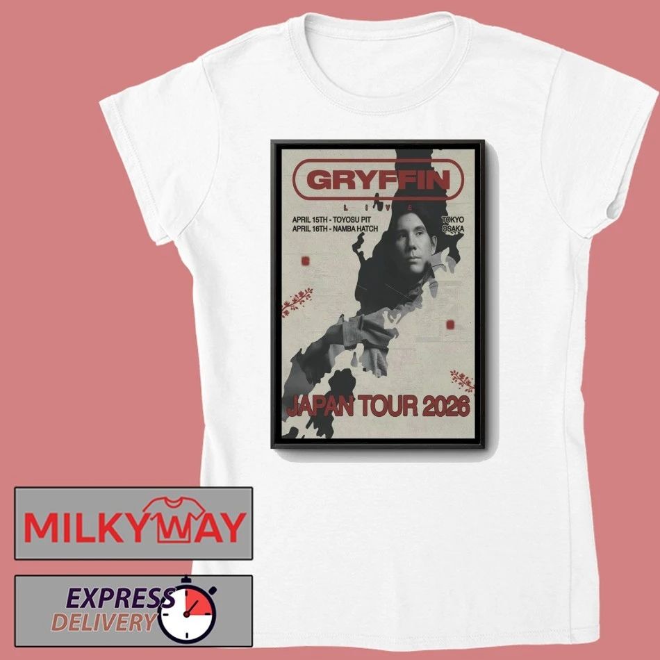 Gryffin Apr 15 2026 Tokyo Japan Poster shirt