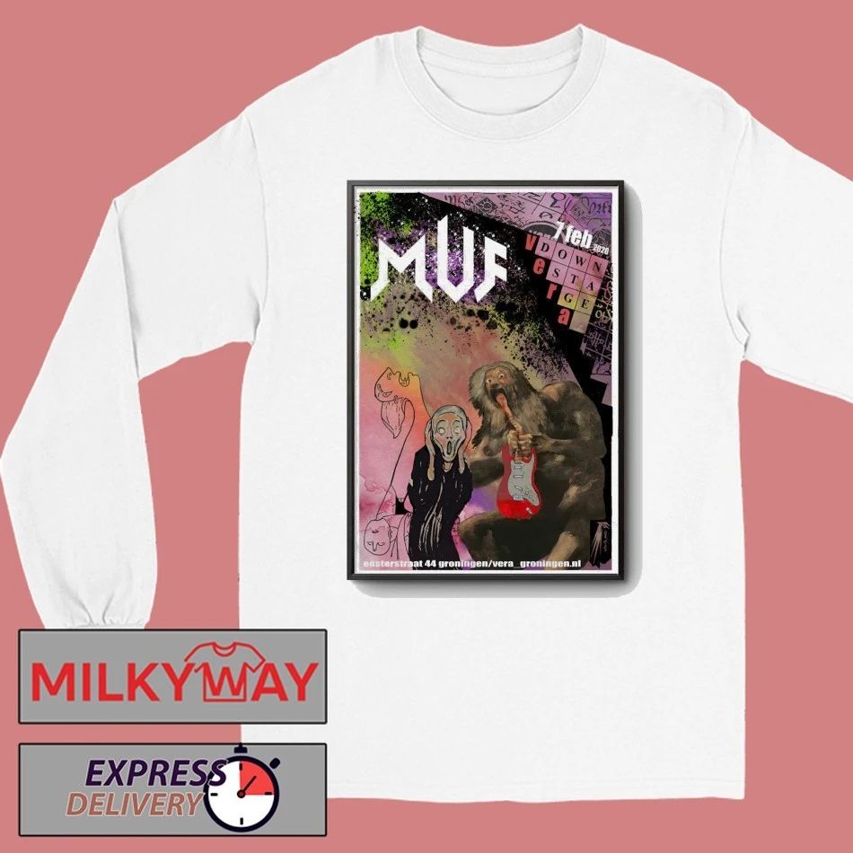 MUF Feb 7 2026 Vera Groningen Netherlands Poster shirt