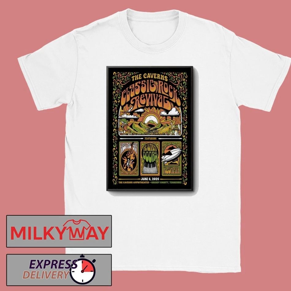 The Caverns Classic Rock Revival Grundy County TN Jun 6 2026 Poster shirt