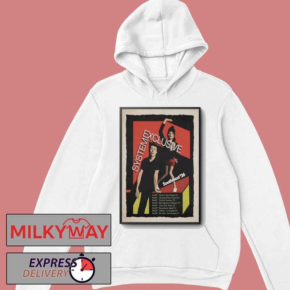 System Exclusive Southwest ‘26 Tour Poster shirt