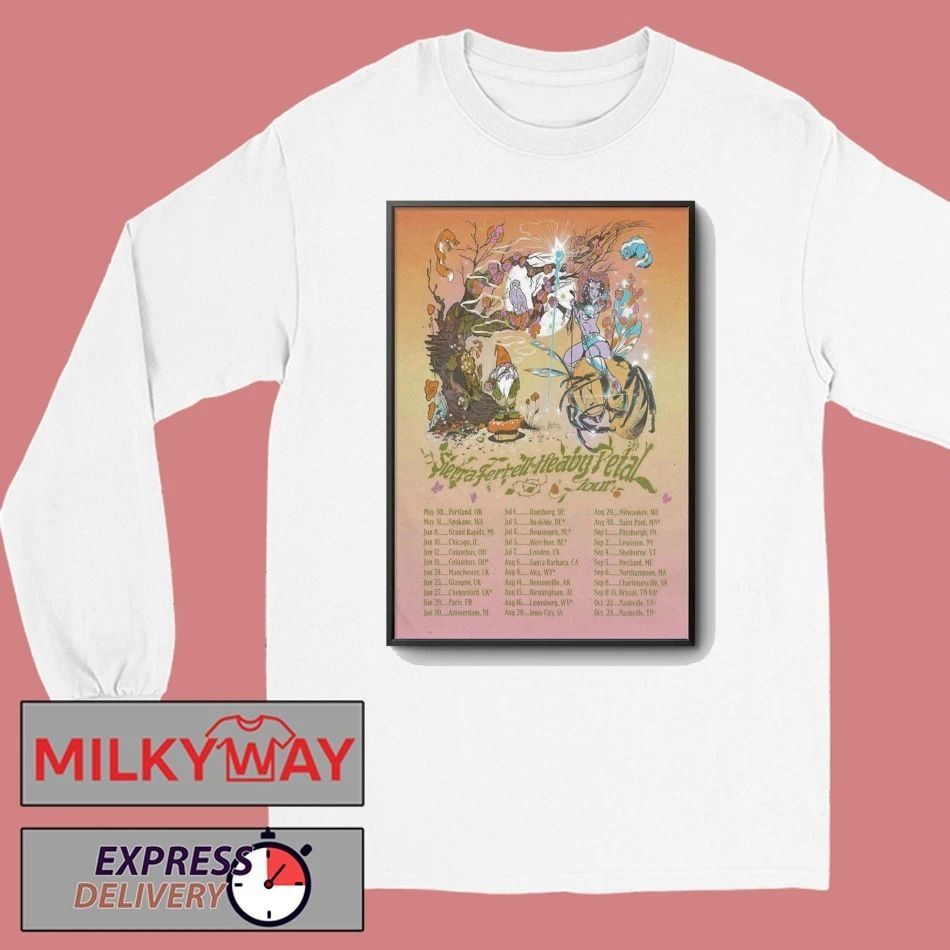 Sierra Ferrell 2026 The Heavy Petal Tour Poster shirt