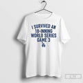 Classic I Survived Both 18 Inning World Series Games 3 Ornaments T Shirts