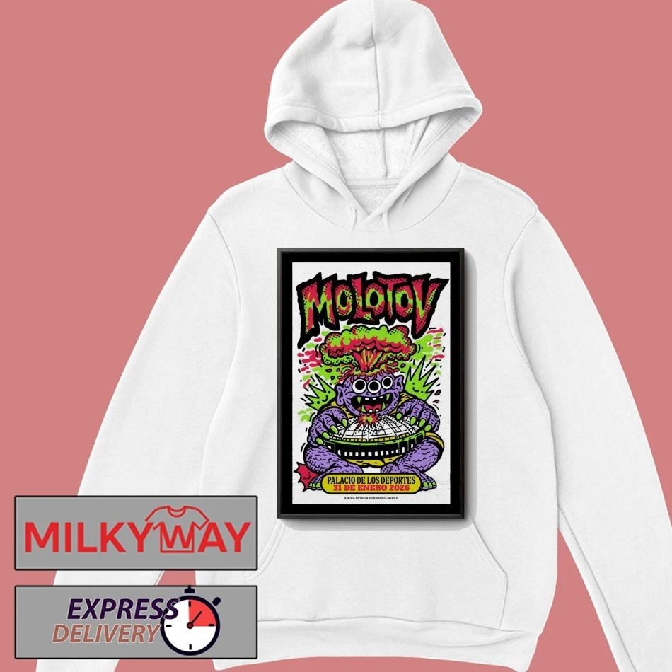 Molotov Jan 31 2026 Palacio De Los Deportes Mexico City, MX Poster shirt