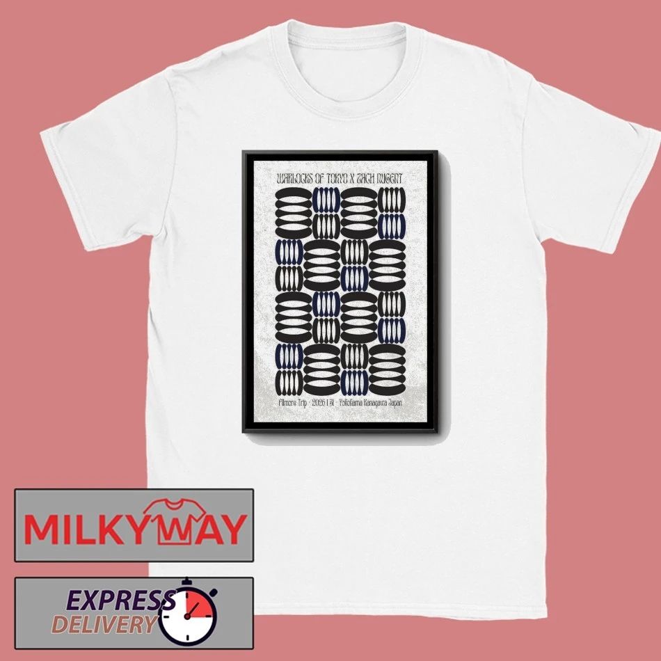 Zach Nugent Fillmore Trip Cafe and Warlocks of Tokyo 01.31.2026 Poster shirt