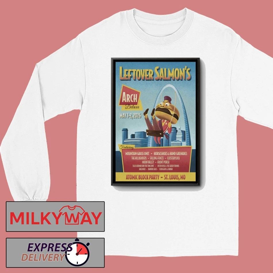 Leftover Salmon St. Louis MO 5 1-5 2 2026 Poster shirt