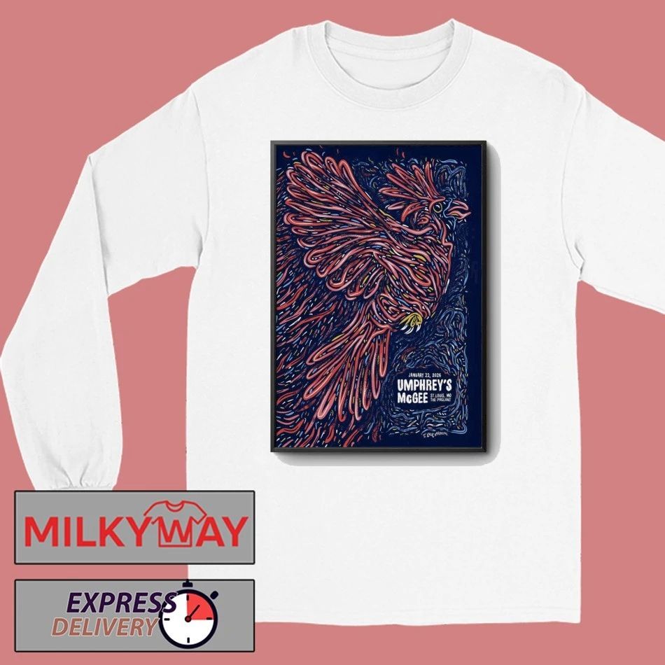 Umphrey’s McGee Jan 22 2026 St. Louis MO Poster shirt