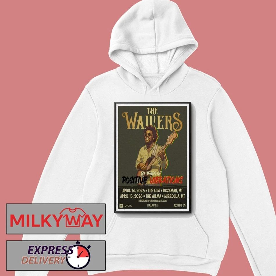 The Wailers Apr 14 2026 Poster Bozeman, MT Potter shirt