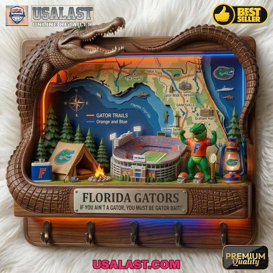 Florida Gators Premium Wall Key Holder
