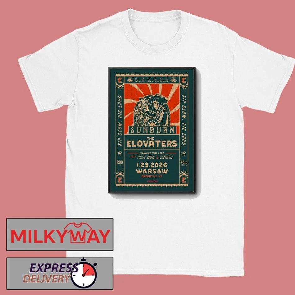 The Elovaters 1.23.2026 Brooklyn NY Poster shirt