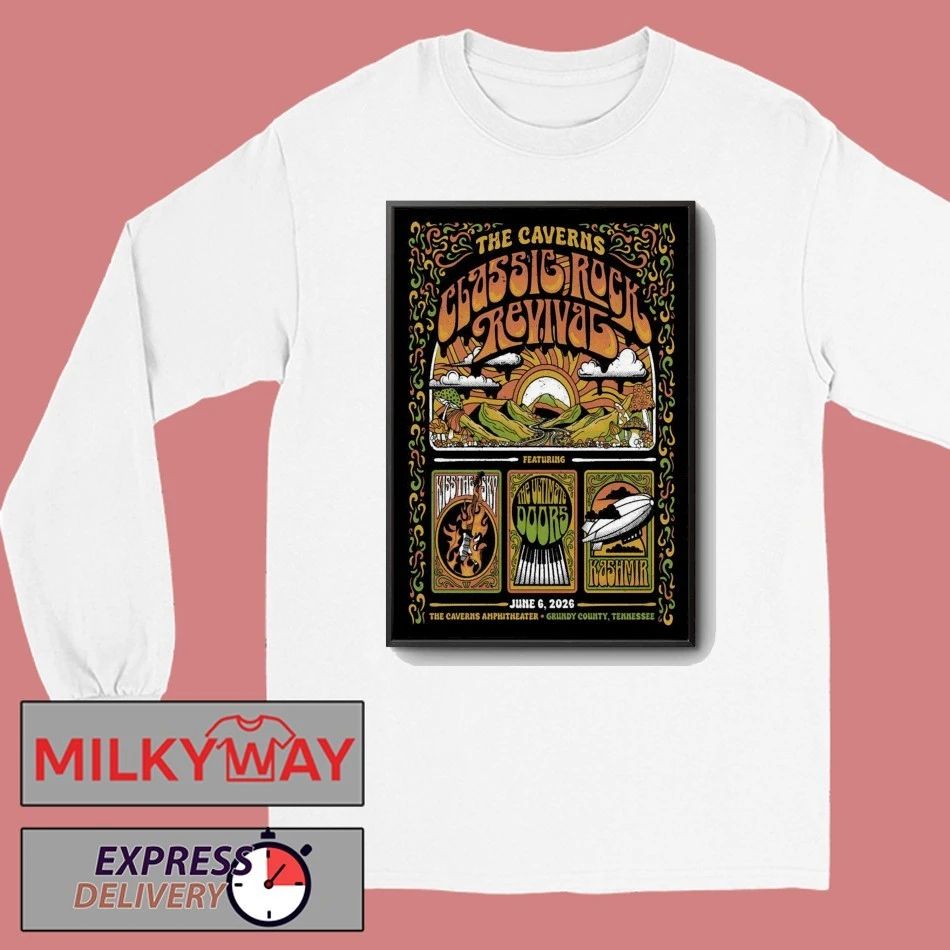 The Caverns Classic Rock Revival Grundy County TN Jun 6 2026 Poster shirt