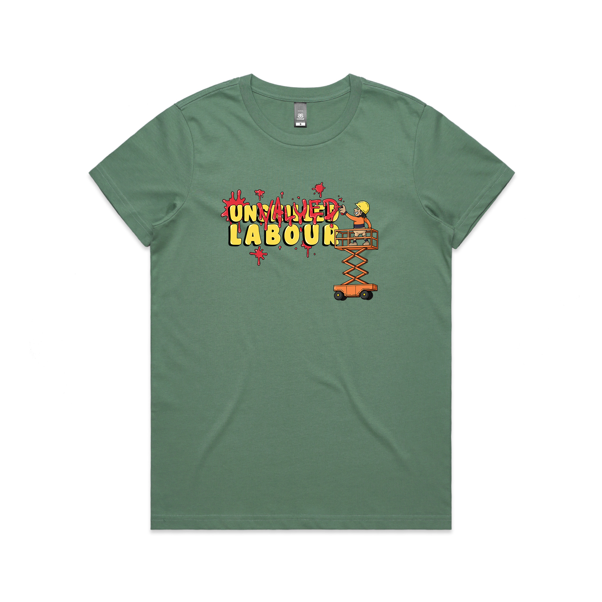 Unvalued Labour Tee Hoodie, Sweatshirt | CiraTrend.com (Image 3)