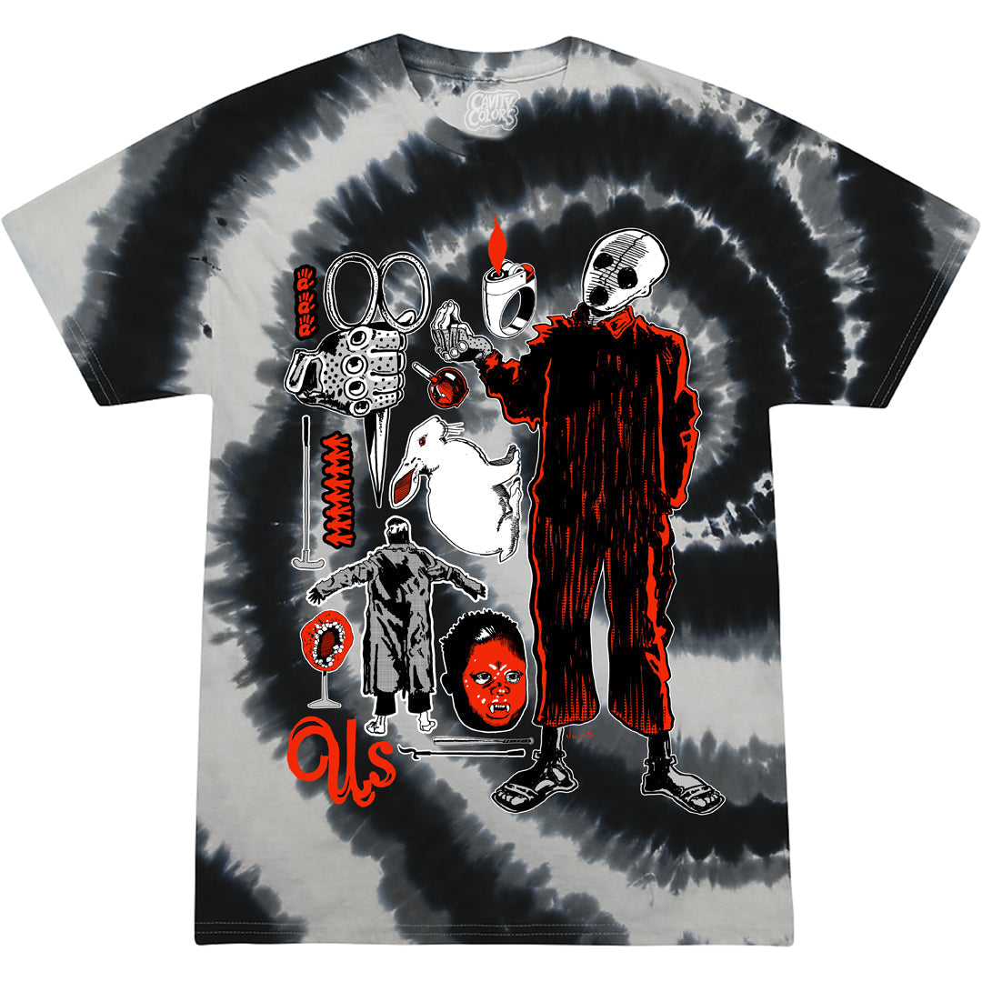 US: THE TETHERED - TIE-DYE T-SHIRT (NIGHTMARE VARIANT) Hoodie, Sweatshirt | CiraTrend.com (Image 1)