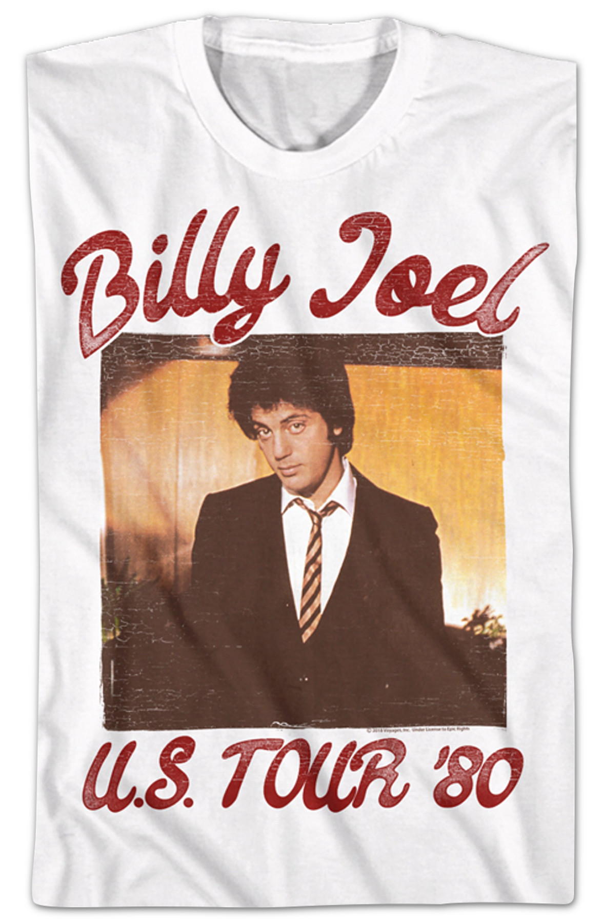 US Tour '80 Billy Joel T-Shirt Hoodie, Sweatshirt | CiraTrend.com (Image 2)