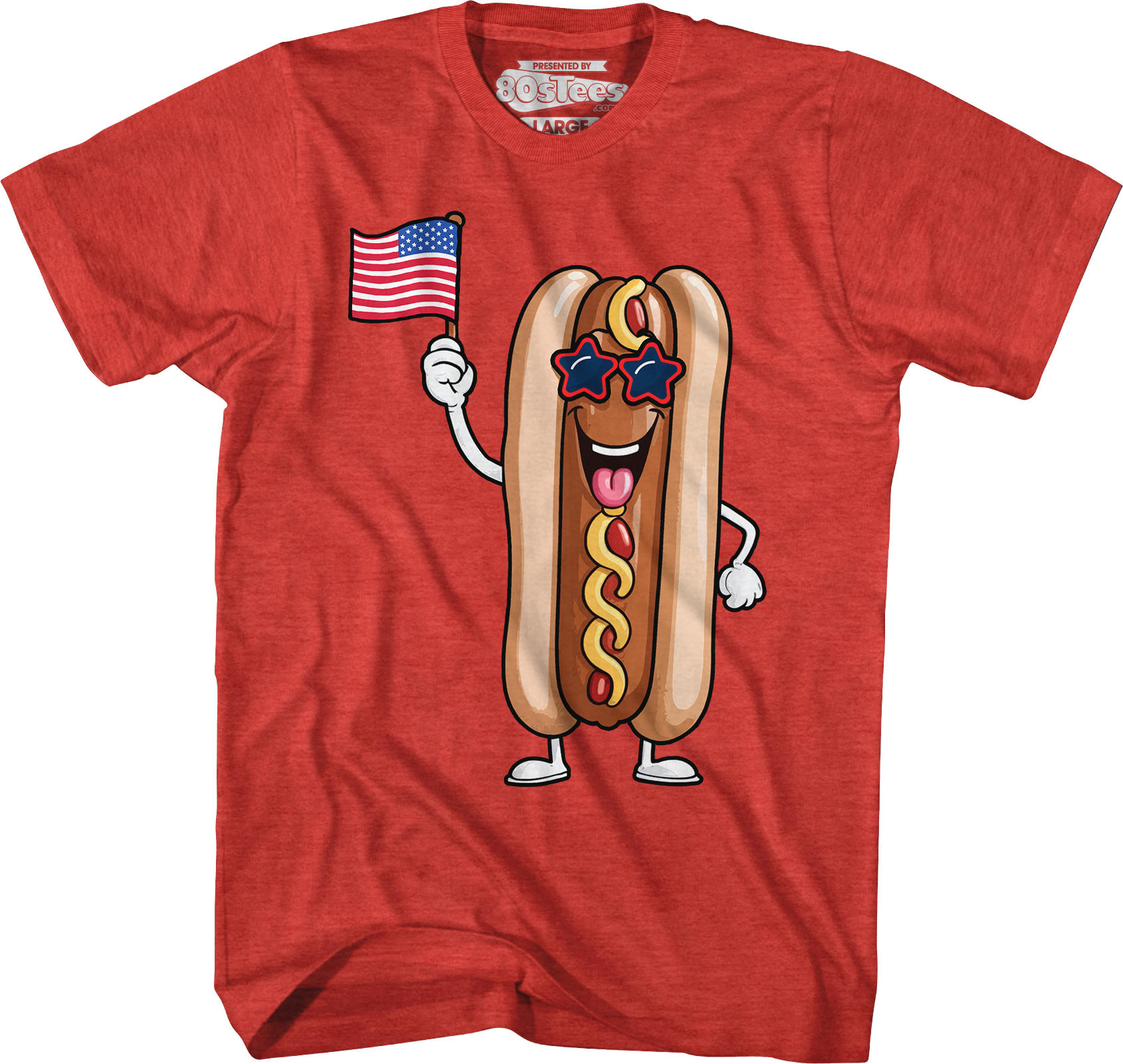 USA Hotdog T-Shirt Hoodie, Sweatshirt | CiraTrend.com (Image 4)