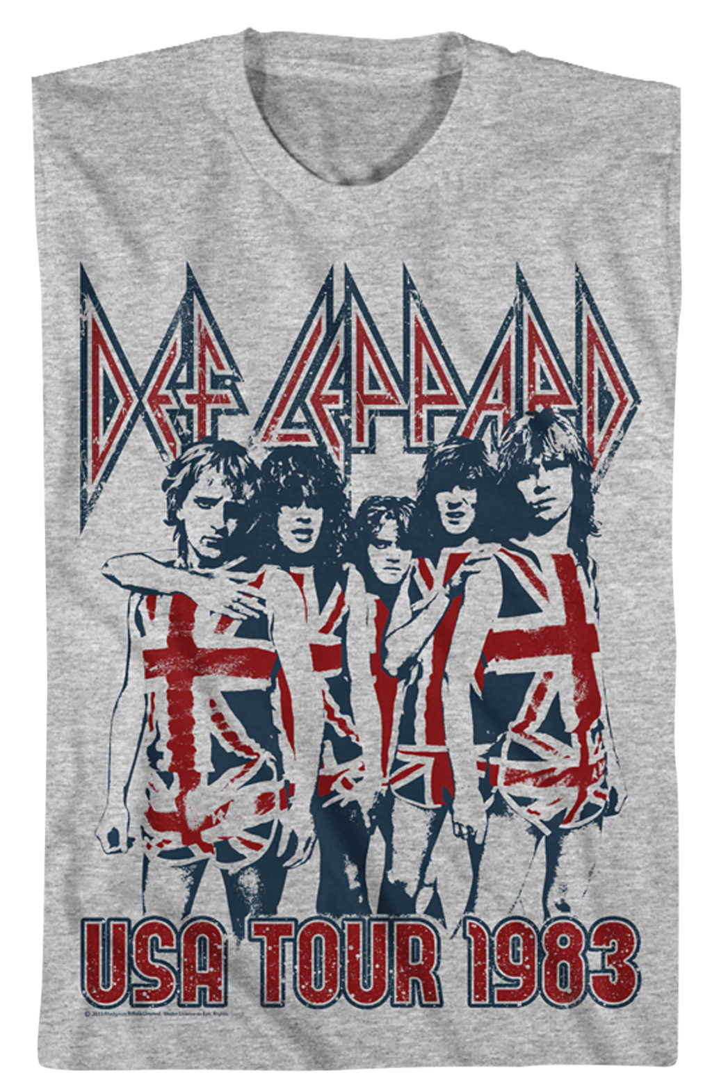 USA Tour 1983 Def Leppard T-Shirt Hoodie, Sweatshirt | CiraTrend.com (Image 2)