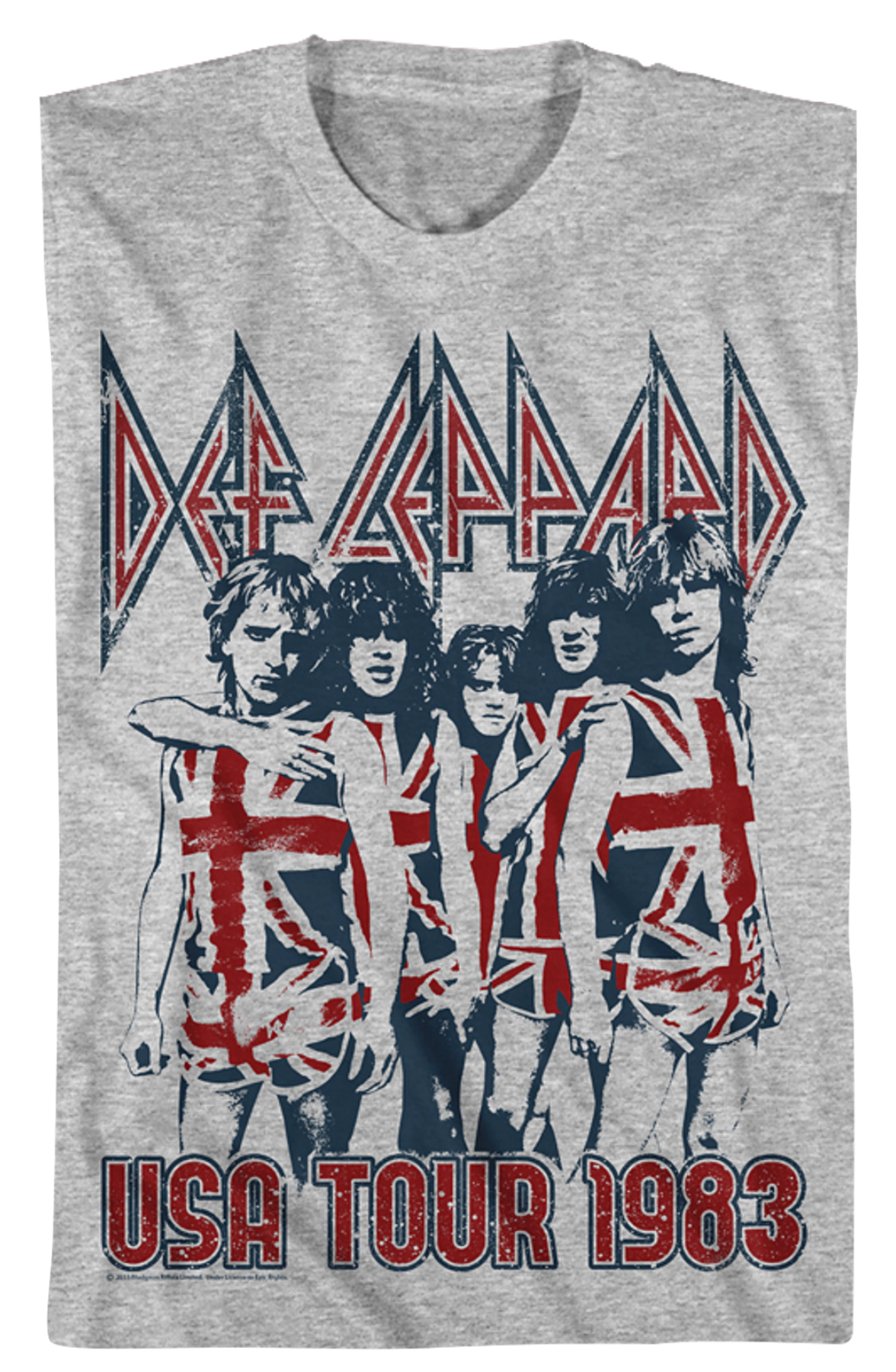 USA Tour 1983 Def Leppard T-Shirt Hoodie, Sweatshirt | CiraTrend.com (Image 2)