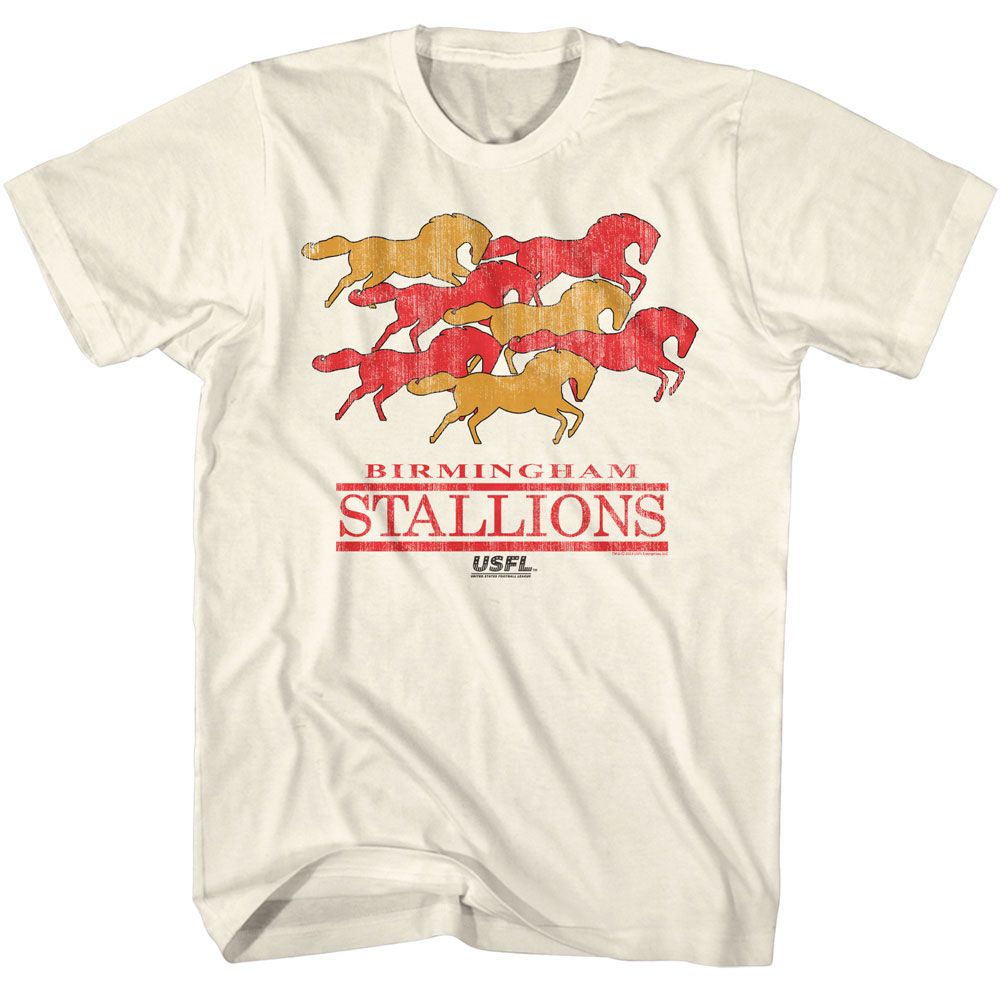 USFL - Wild Stallions Boyfriend Tee Hoodie, Sweatshirt | CiraTrend.com (Image 2)