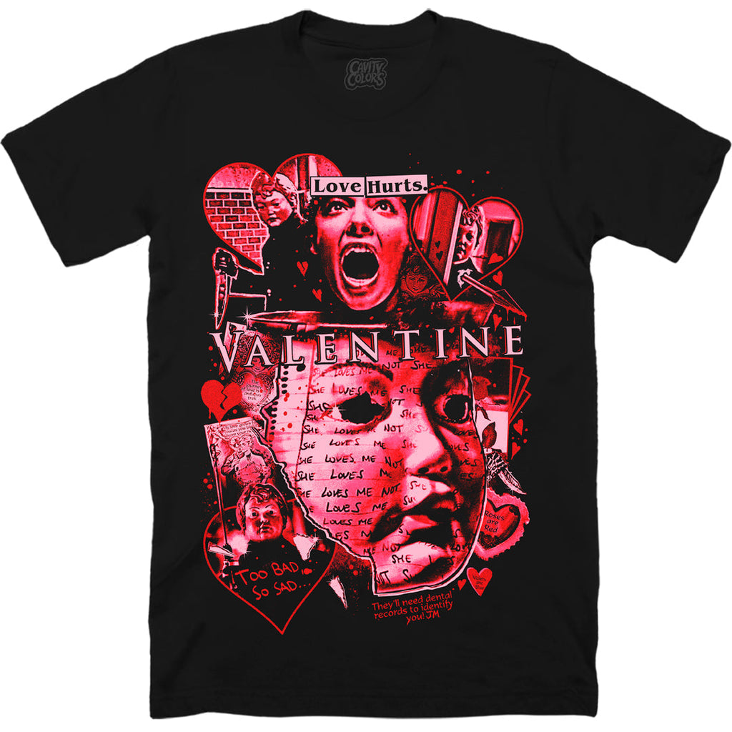 VALENTINE: LOVE HURTS - T-SHIRT Hoodie, Sweatshirt | CiraTrend.com (Image 1)
