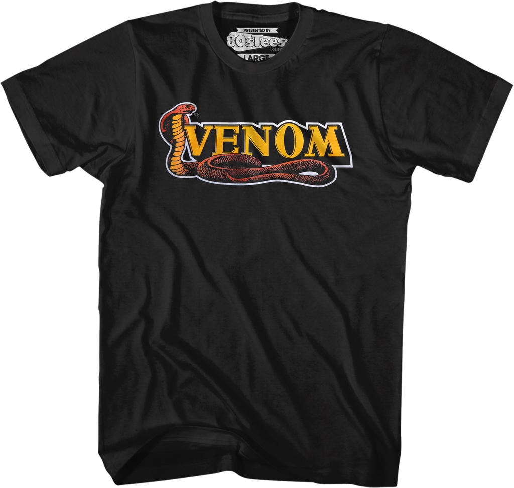 Retro VENOM Logo MASK T-Shirt Hoodie, Sweatshirt | CiraTrend.com (Image 1)