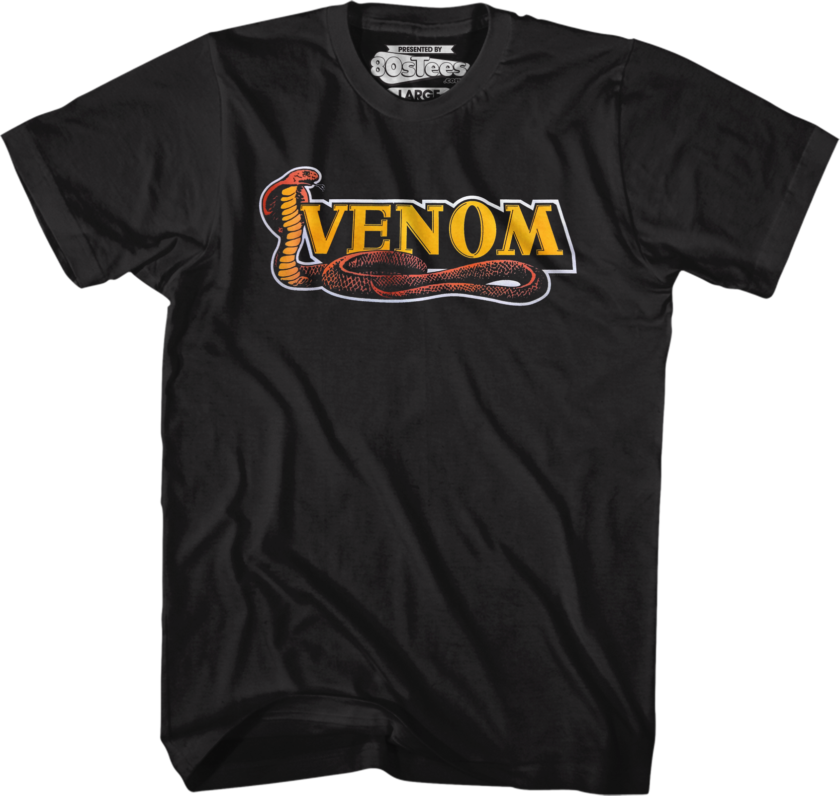 Retro VENOM Logo MASK T-Shirt Hoodie, Sweatshirt | CiraTrend.com (Image 1)