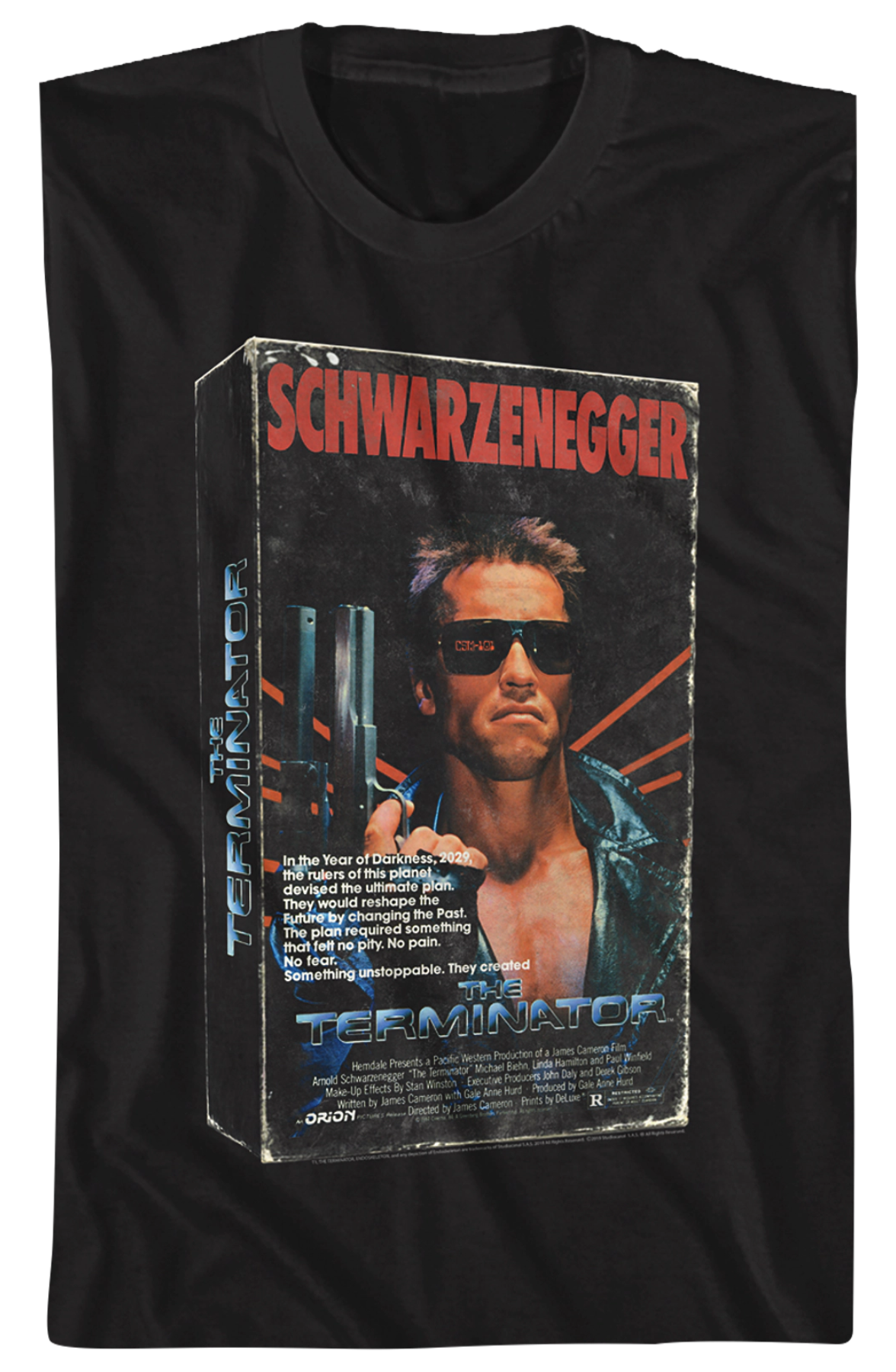 VHS Box Terminator T-Shirt Hoodie, Sweatshirt | CiraTrend.com (Image 2)