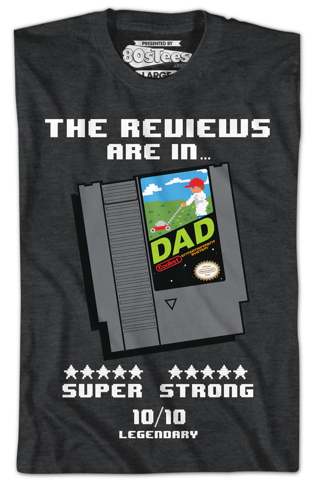 Video Game Cartridge Father's Day T-Shirt Hoodie, Sweatshirt | CiraTrend.com (Image 2)