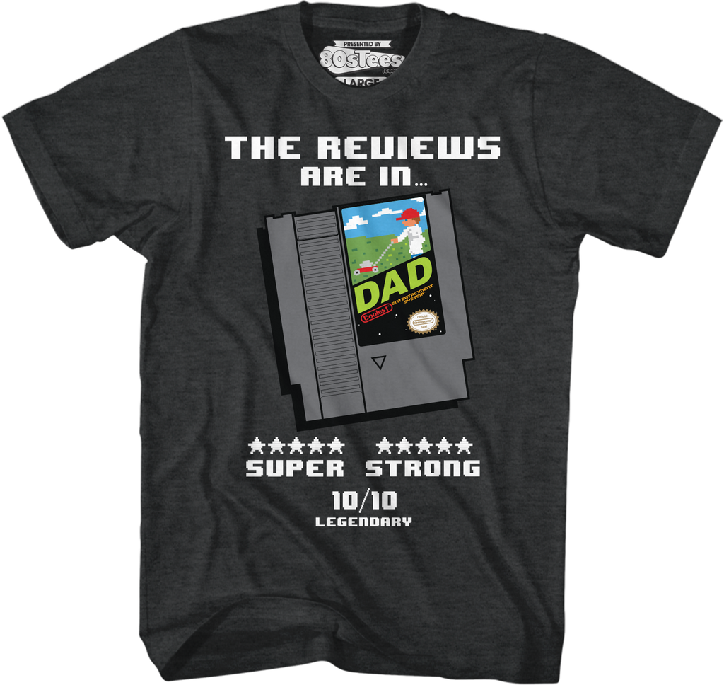 Video Game Cartridge Father's Day T-Shirt Hoodie, Sweatshirt | CiraTrend.com (Image 1)