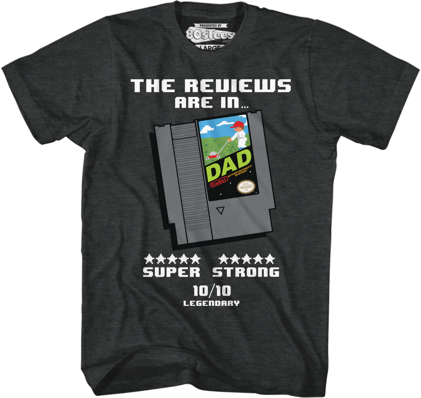 Video Game Cartridge Father's Day T-Shirt Hoodie, Sweatshirt | CiraTrend.com (Image 1)