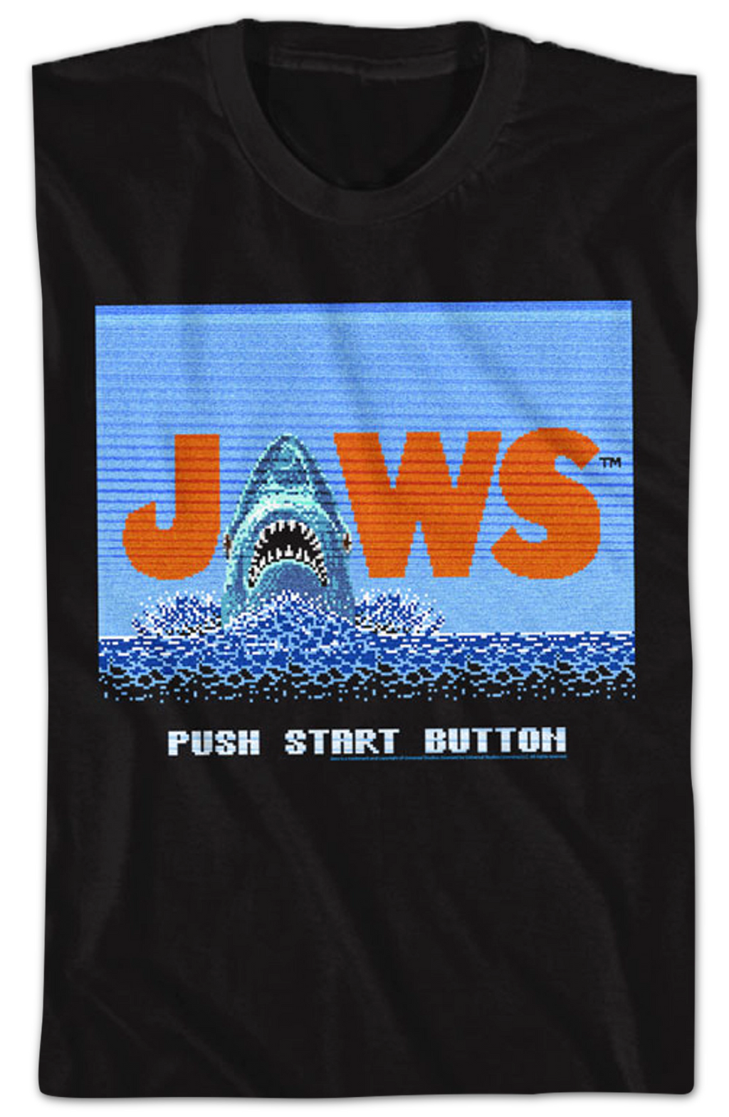 Video Game Jaws T-Shirt Hoodie, Sweatshirt | CiraTrend.com (Image 2)
