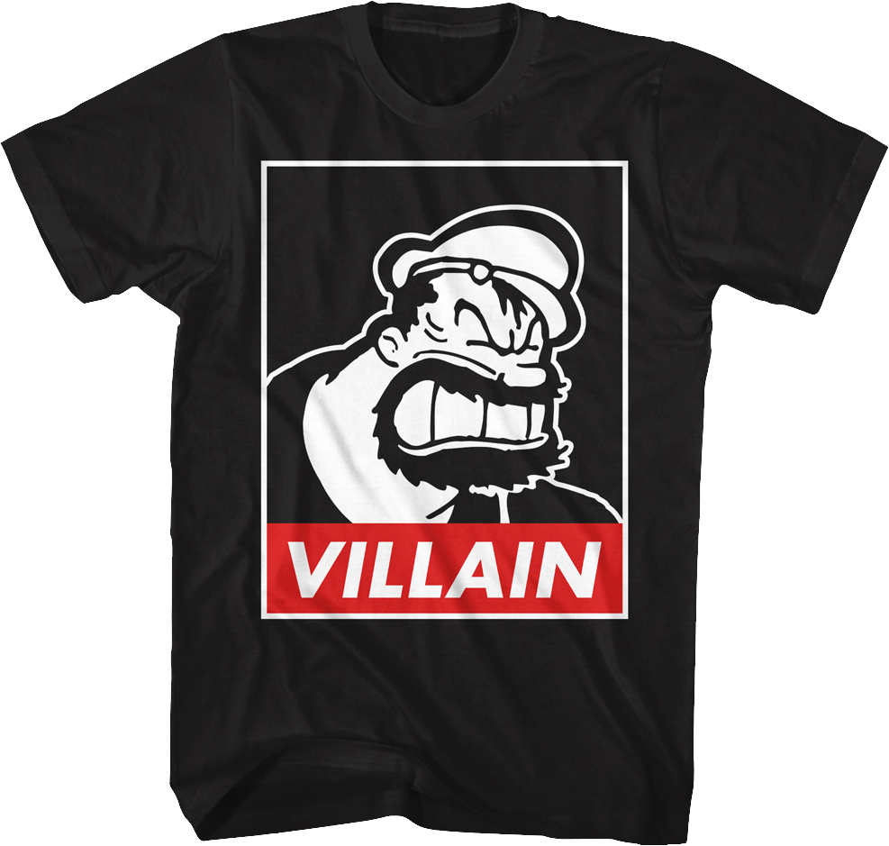 Villain Popeye T-Shirt Hoodie, Sweatshirt | CiraTrend.com (Image 1)
